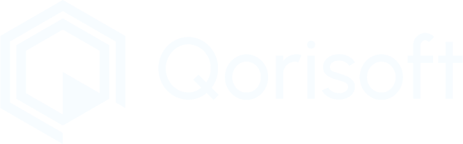 Qorisoft Logo White